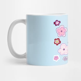 My garden full of flowers, Flower patterns Mug